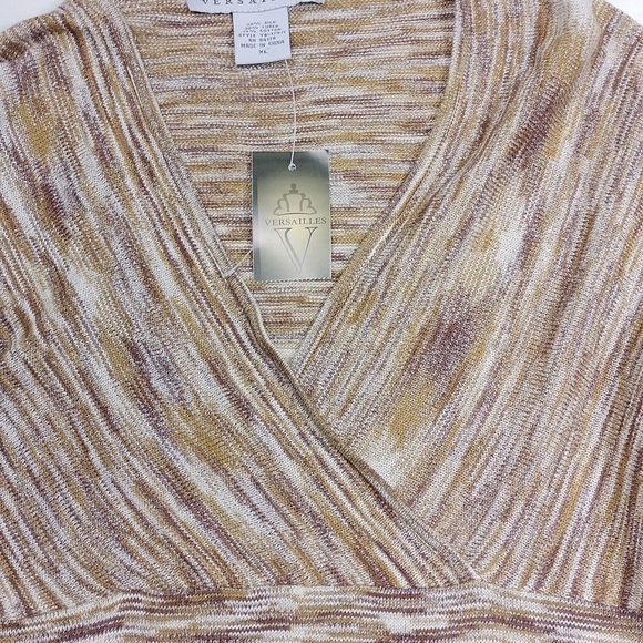 NWT Versailles women's XL light sweater  top - Picture 5 of 8